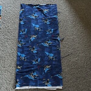 DC Comics Blue Flannel Batman Fabric